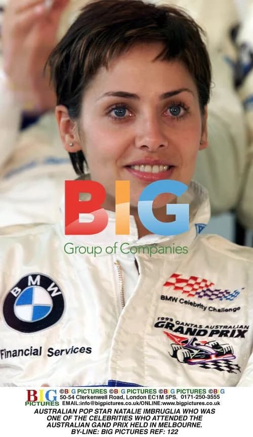 Natalie Imbruglia at Australian Grand Prix