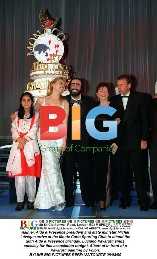 Pavarotti Sings for Aide & Presence