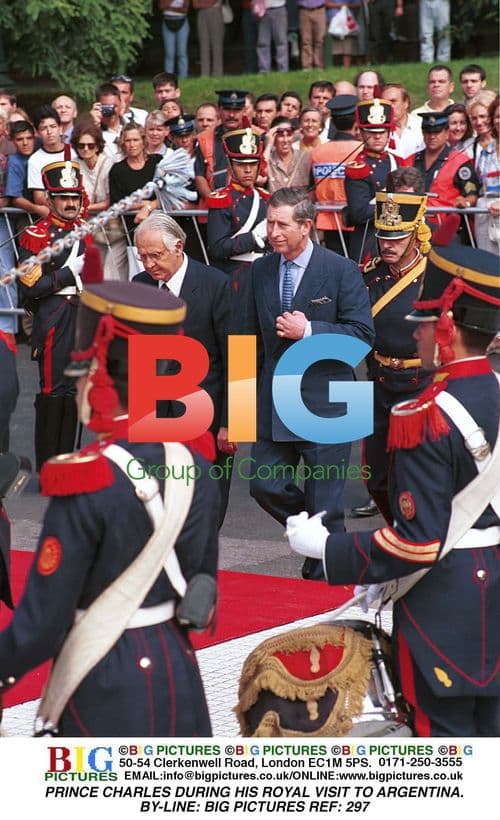 Prince Charles in Argentina