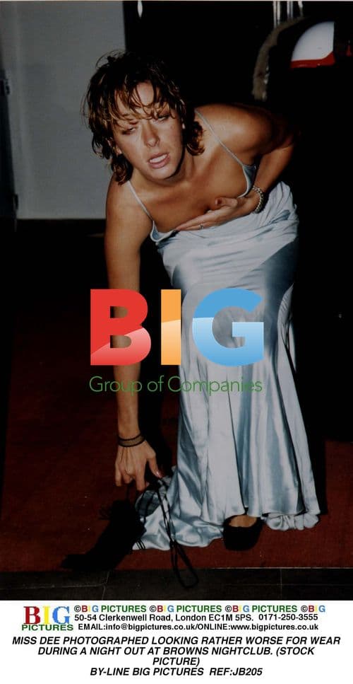 Miss Dee Worse for Wear at Browns Nightclub