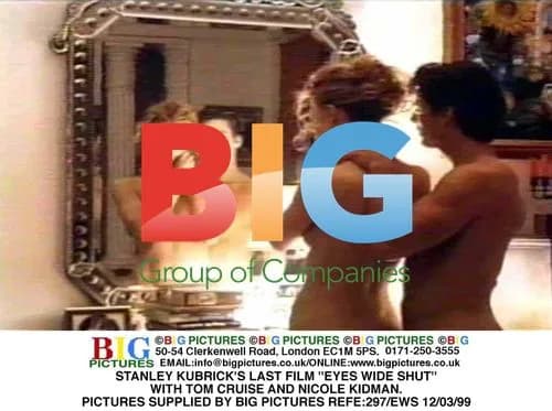 Cruise and Kidman in "Eyes Wide Shut"