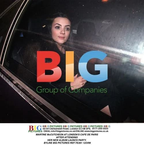 Martine McCutcheon at Album Launch