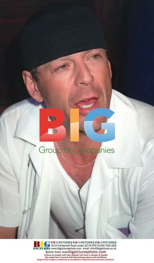 Bruce Willis DJs at Planet Hollywood Paris