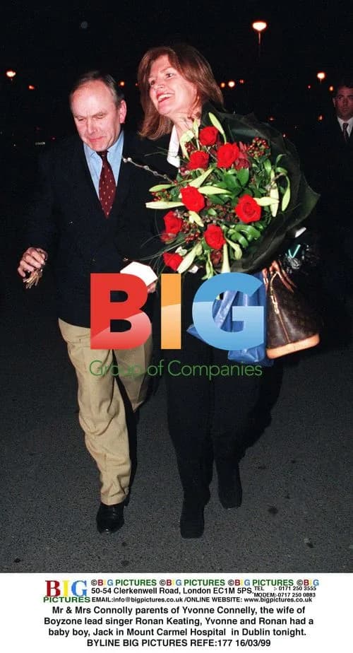 Yvonne Connelly and Ronan Keating have baby