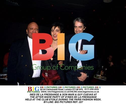 INES DE LA FRESSANGE at Paris Fashion Week