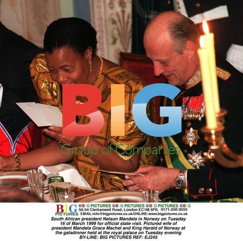 Nelson Mandela's 1999 Norway state visit