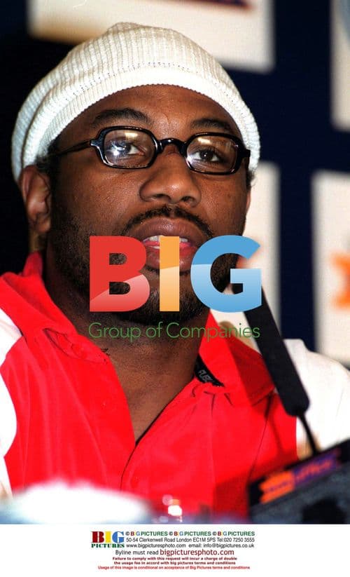Lennox Lewis press conference in London