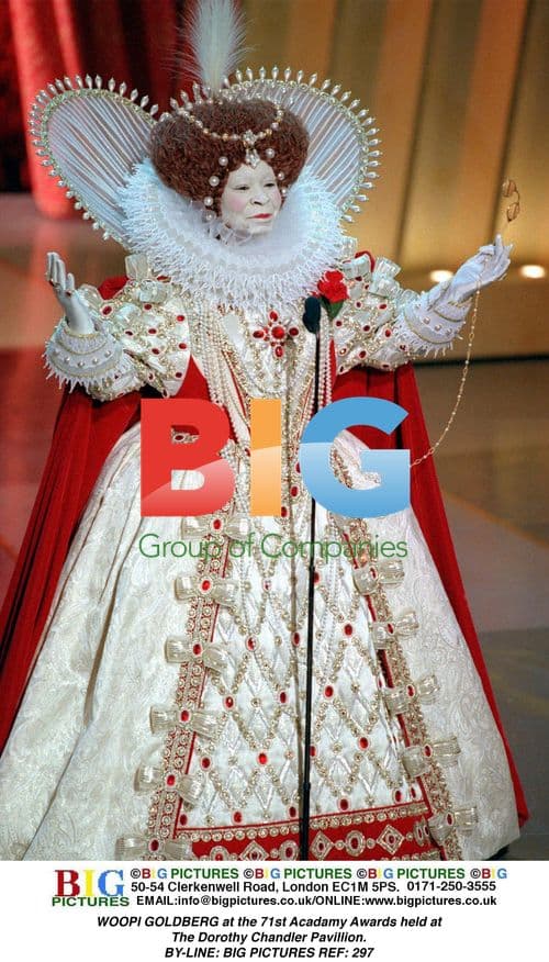 WOOPI GOLDBERG at 71st Academy Awards