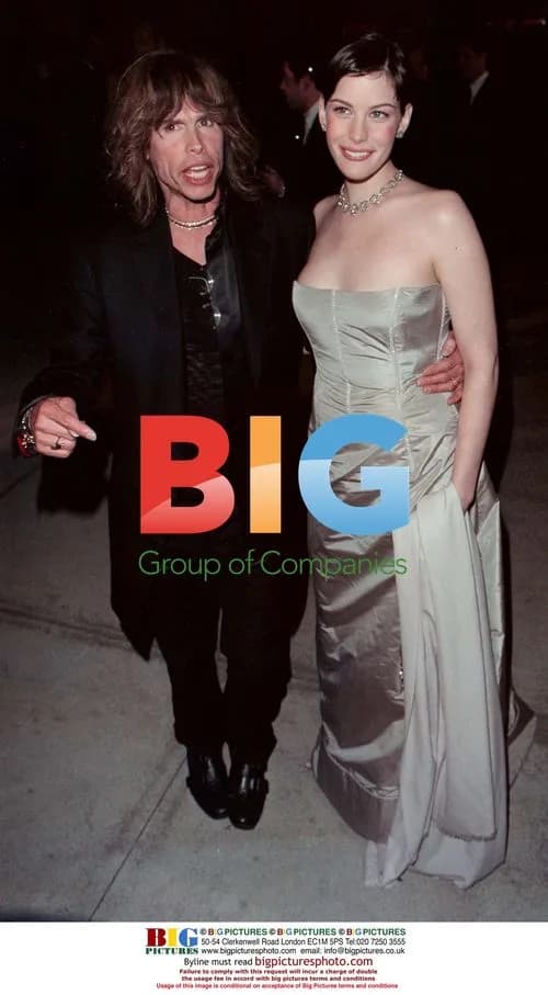 Steven Tyler and Liv Tyler at Vanity Fair Oscar Party