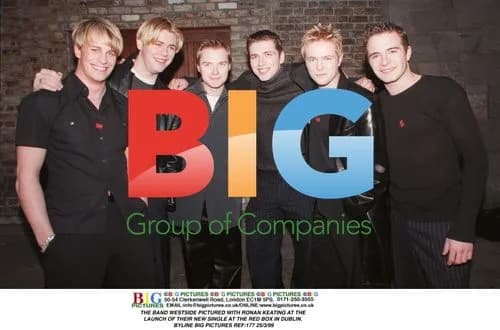 Westside and Ronan Keating at Single Launch