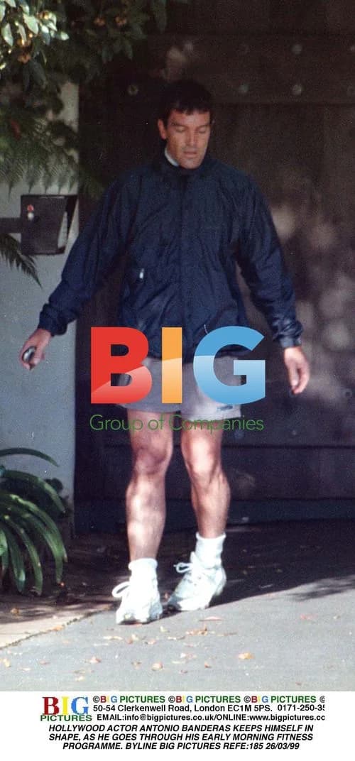 Antonio Banderas Keeps in Shape