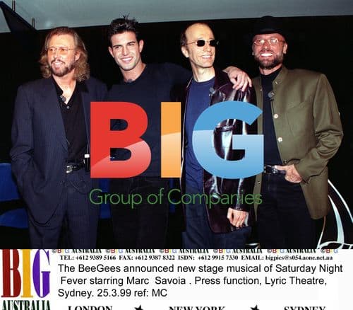 The BeeGees Announce SNF Musical Starring Marc Savoia