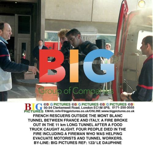 Fire in Mont Blanc Tunnel Between France and Italy