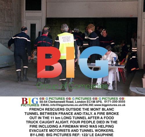 Fire in Mont Blanc Tunnel