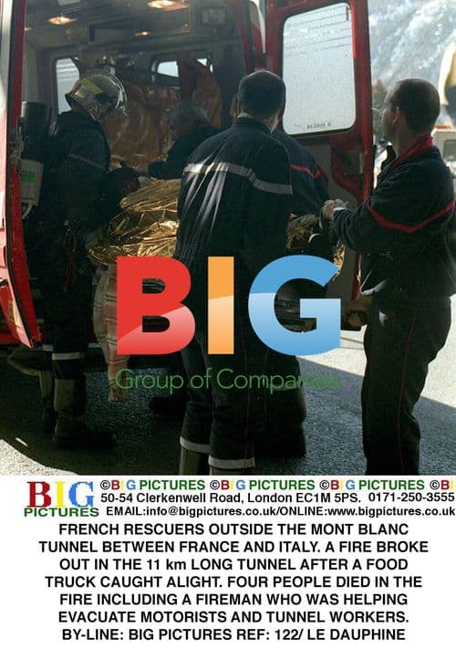 Fire in Mont Blanc Tunnel Kills 4