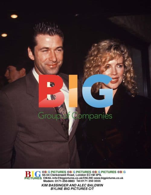 Kim Bassinger and Alec Baldwin Photo