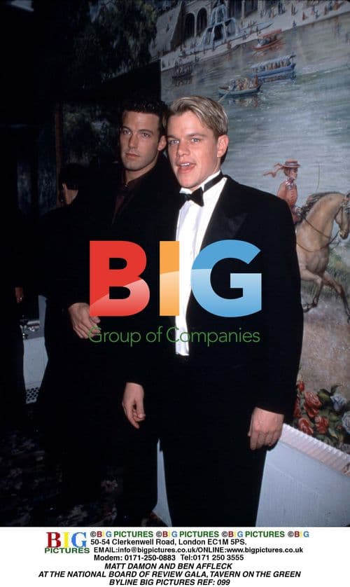 Matt Damon and Ben Affleck at National Board of Review Gala