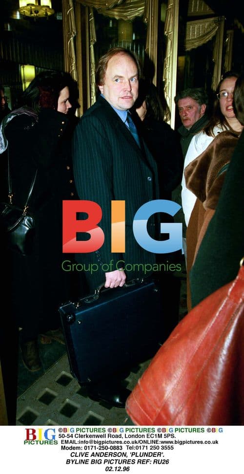 CLIVE ANDERSON, 'PLUNDER'