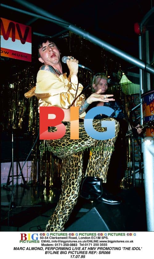 Marc Almond Performing Live at HMV