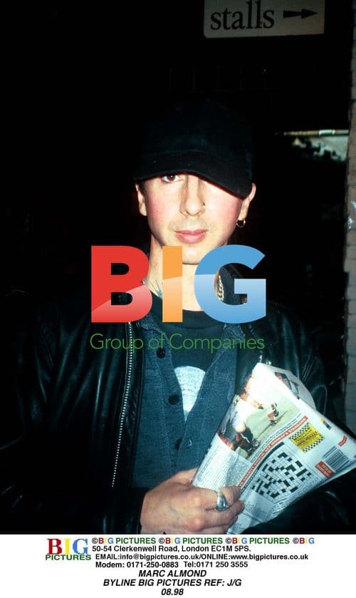 Marc Almond in Casual Attire