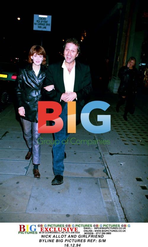 Nick Allot and Girlfriend