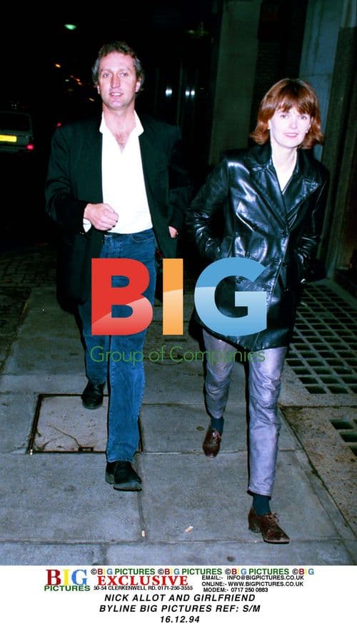 Nick Allot and Girlfriend