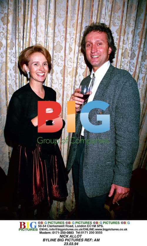 Nick Allot at mystery woman's party