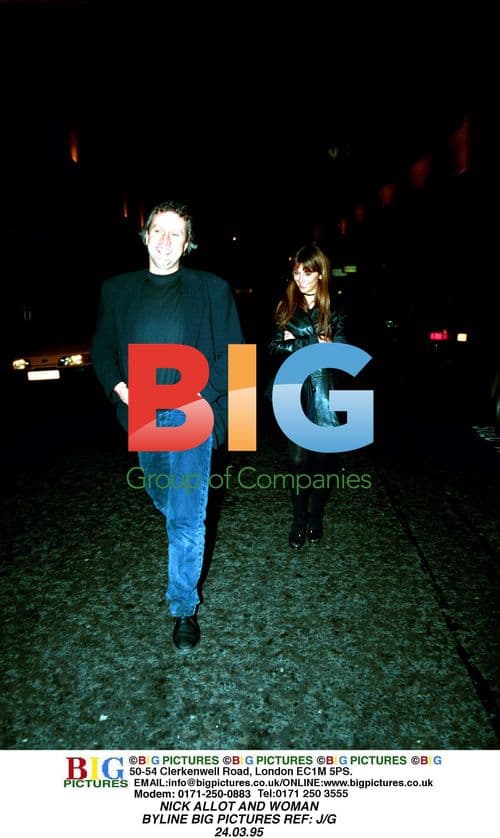 Nick Allot and Woman Photographed