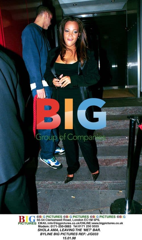 Shola Ama Leaving 'Met' Bar
