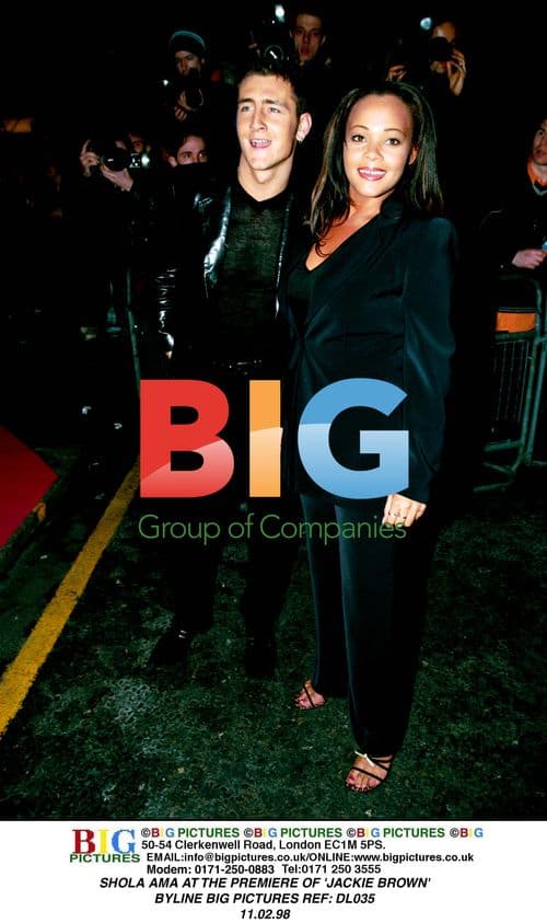 Shola Ama at 'Jackie Brown' Premiere