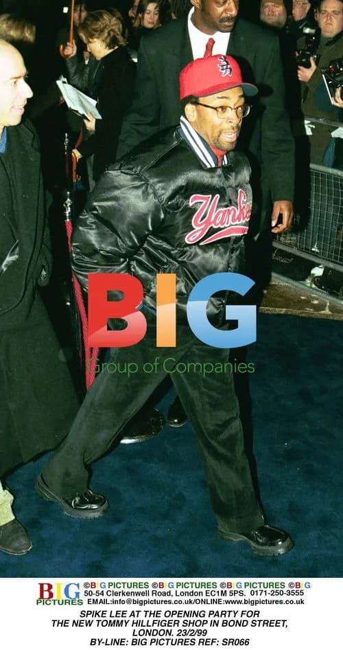 Spike Lee at Tommy Hilfiger shop opening party