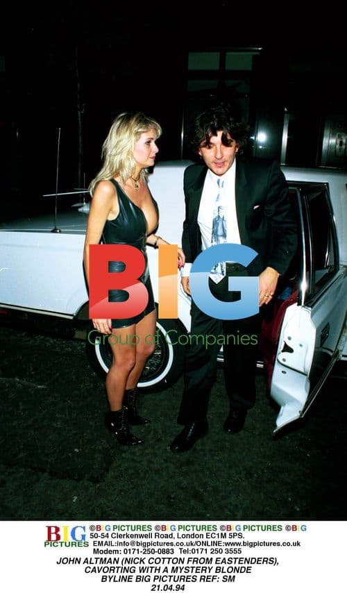 John Altman Cavorting with Mystery Blonde