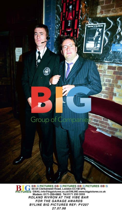 Roland Rivron at the Vibe Bar