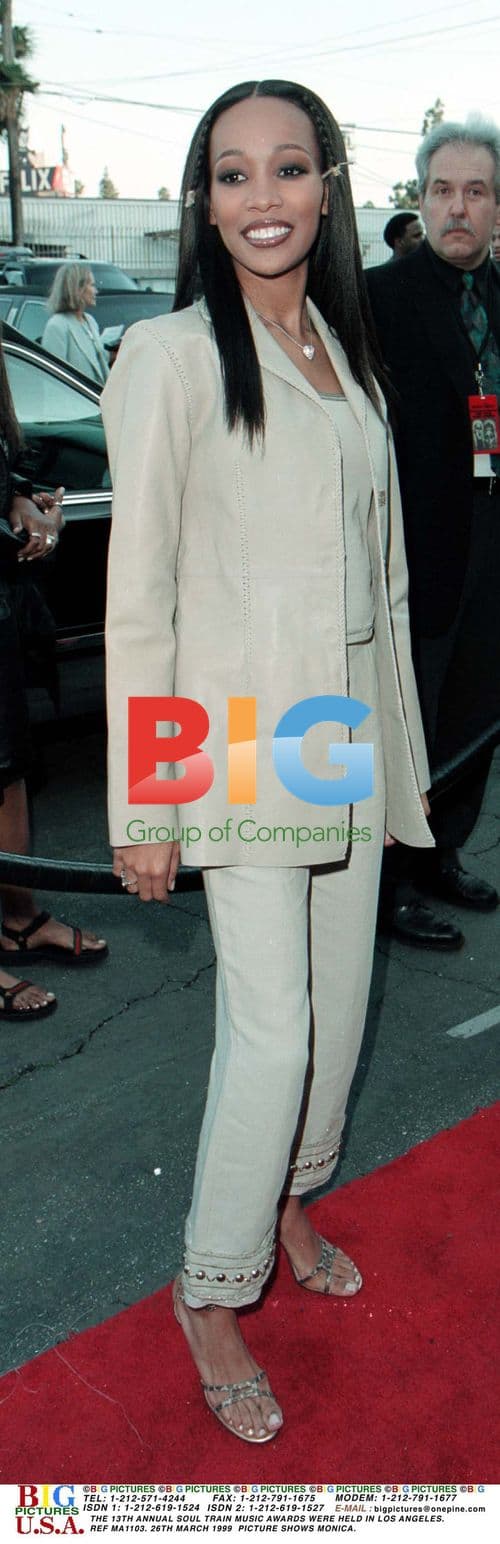 Monica at the Soul Train Music Awards