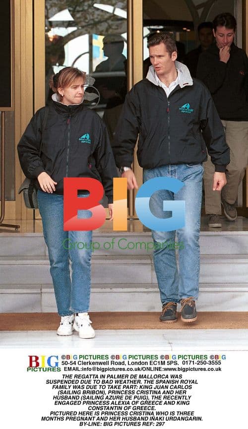 Princess Cristina and Husband at Regatta