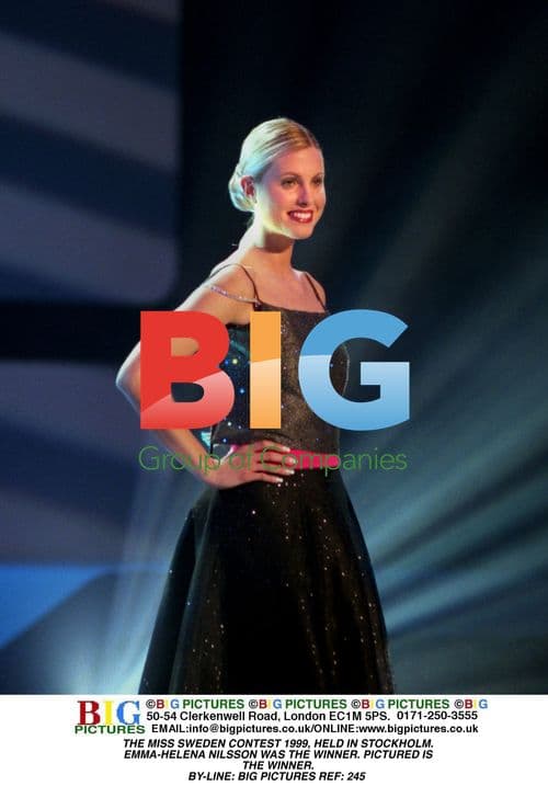Miss Sweden 1999 Winner Emma-Helena Nilsson