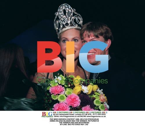 Miss Sweden Contest 1999 Winner Emma-Helena Nilsson