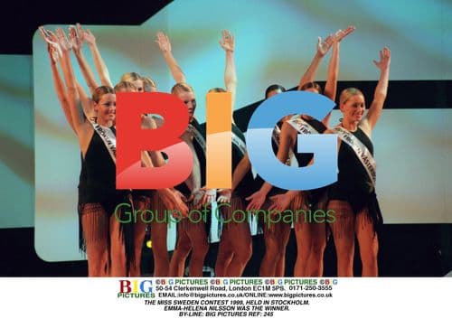 Miss Sweden Contest 1999 in Stockholm