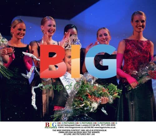 Miss Sweden 1999 Contest in Stockholm