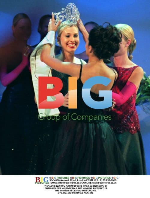 MISS SWEDEN CONTEST 1999 WINNER CROWNED IN STOCKHOLM