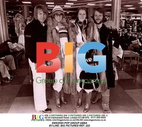 ABBA Pop Group Portrait