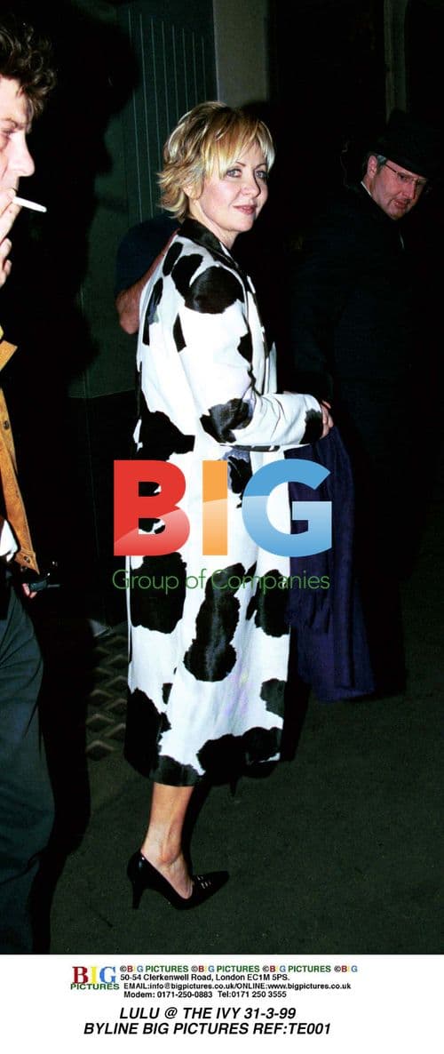 Lulu at The Ivy on 31-3-99