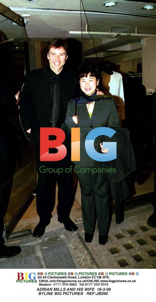 Adrian Mills and Wife