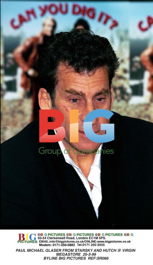 Paul Michael Glaser at Virgin Megastore