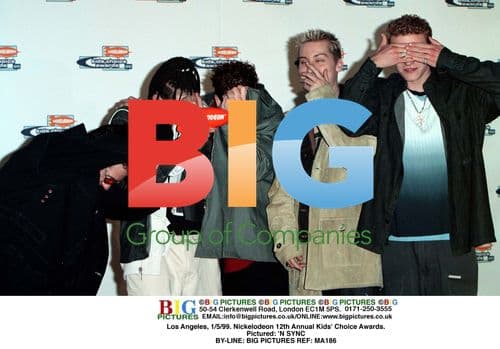 N SYNC at Nickelodeon Kids' Choice Awards