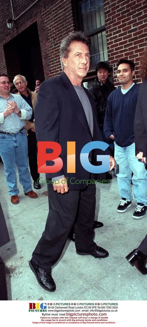 Dustin Hoffman at David Letterman Show