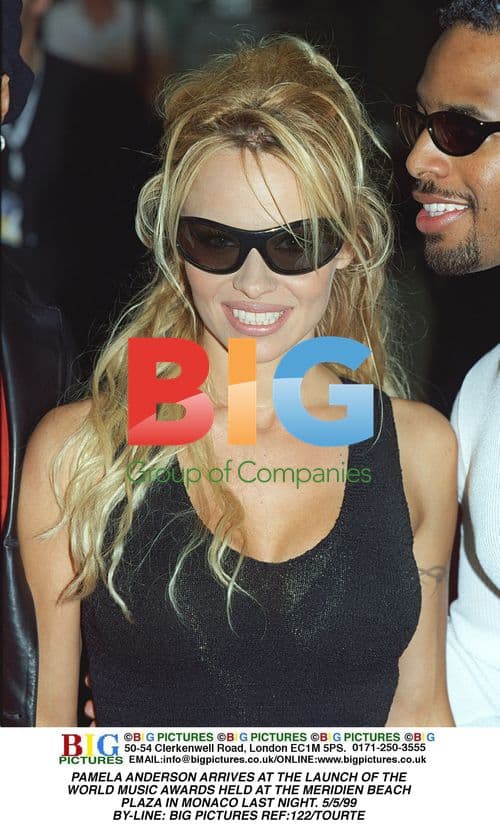 Pamela Anderson at World Music Awards in Monaco