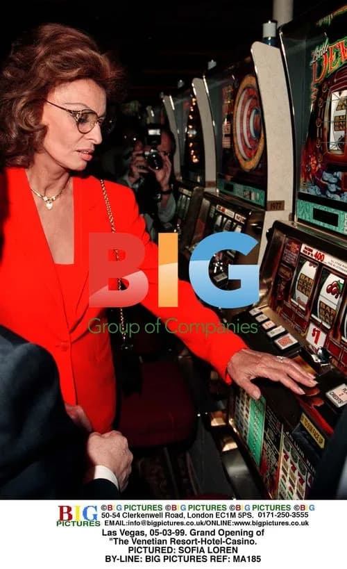 Sofia Loren at The Venetian Grand Opening