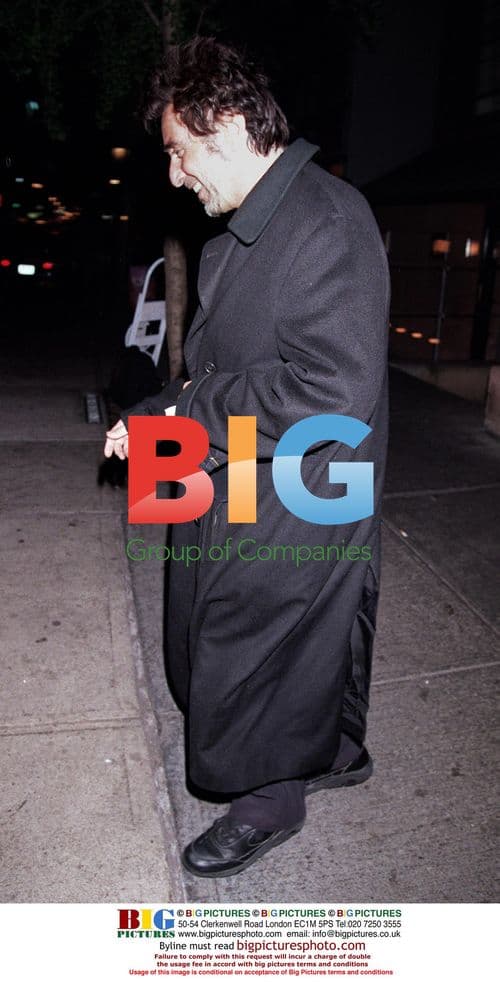 Al Pacino Leaving Joe Allen's Restaurant