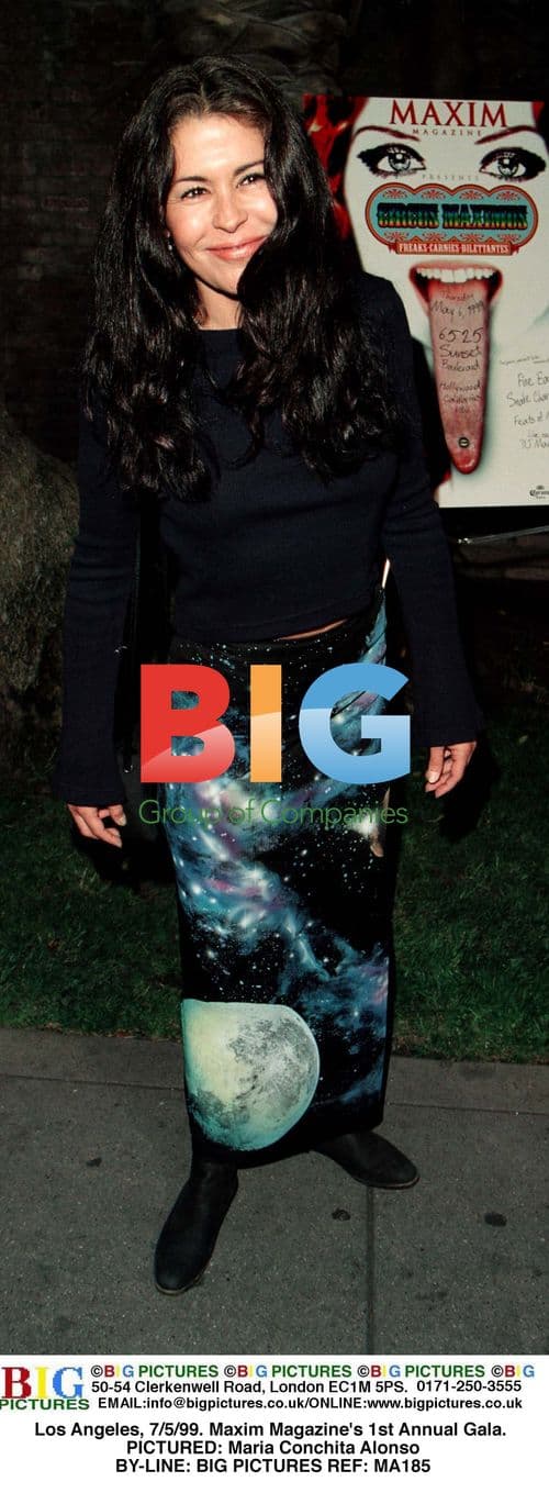 Maria Conchita Alonso at Maxim Magazine's 1st Annual Gala